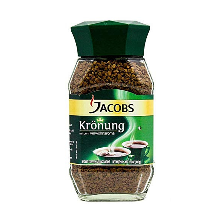 Jacobs Kronung Instant Coffee (200 g) | Food, South African | USA's #1 Source for South African Foods - AubergineFoods.com 