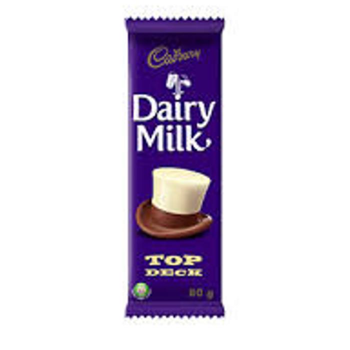 Dairy Milk Top Deck (80 g) | Food, South African | USA's #1 Source for South African Foods - AubergineFoods.com 