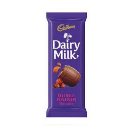 Dairy Milk Rum and Raisin (80g) | Food, South African | USA's #1 Source for South African Foods - AubergineFoods.com 