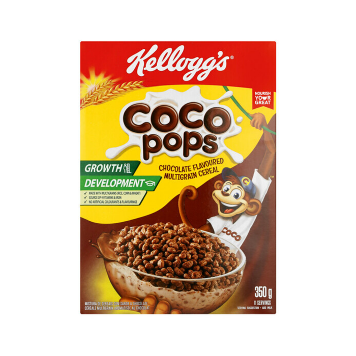 Kellogg's Coco Pops (385 g) from South Africa - AubergineFoods.com 