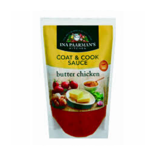 Ina Paarmans Butter Chicken Coat & Cook Sauce (200 ml) from South Africa - AubergineFoods.com 