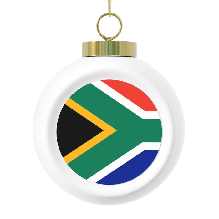 SA Flag Ball Ornament