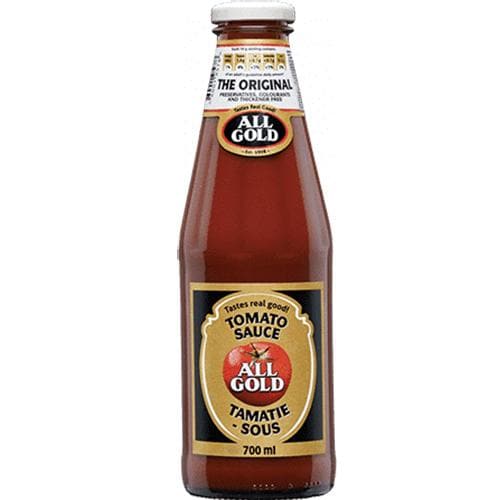 All Gold Tomato Sauce (700 ml) | Food, South African | USA's #1 Source for South African Foods - AubergineFoods.com 