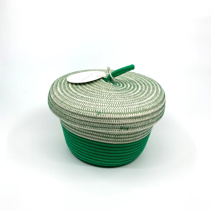 Greenery Lidded Basket