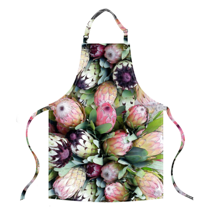 Floral & Botanical Cotton Apron