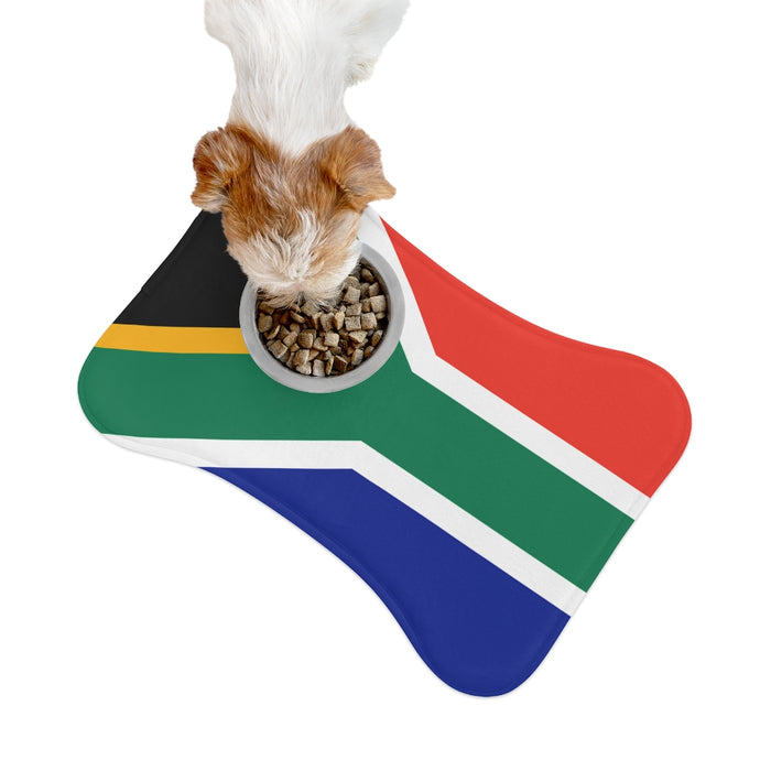 SA Flag Bone Mat
