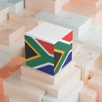 South African Flag Note Cube