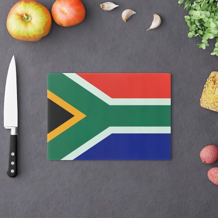 SA Flag Cutting Board