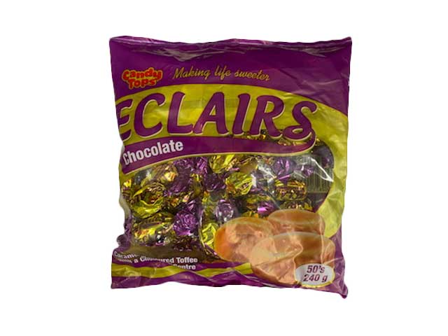 Candy Top Chocolate Eclairs, 240g