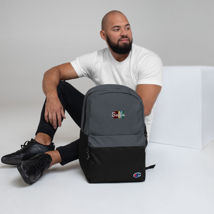 Saffa Embroidered Champion Backpack