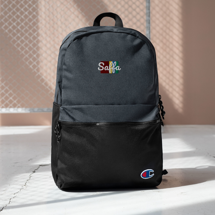 Saffa Embroidered Champion Backpack