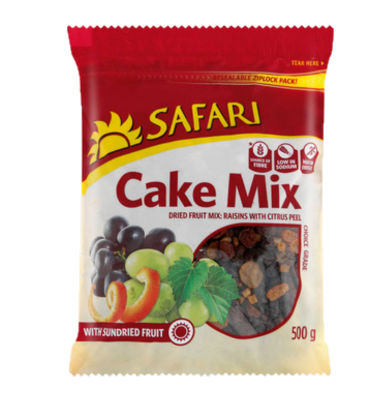 safari cake mix 250g