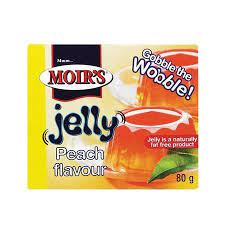 Moirs Peach Jelly, 80g