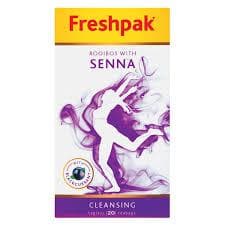 Freshpak Rooibos Tea w/ Senna (20 bags) from South Africa - AubergineFoods.com 