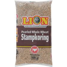 Lion Pearled Whole Wheat Stampkoring, 500g