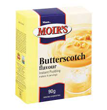 Moirs Instant Butterscotch Flavour Pudding, 90g — Aubergine Foods