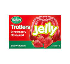 Rhodes Trotters Strawberry Jelly, 40g