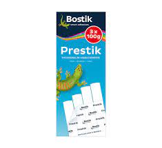 Bostik Prestik Re-Usable Adhesive, 3x100g