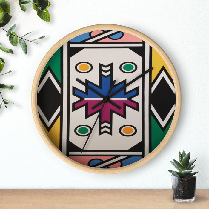 Abstract Afrikaans Wall clock