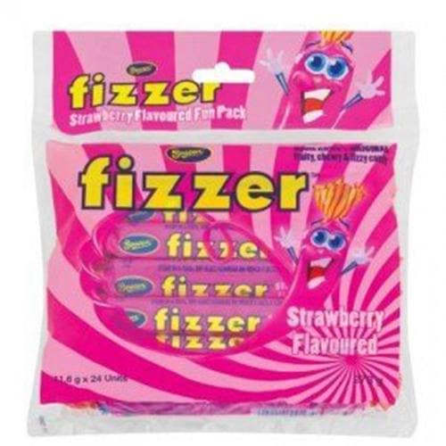 Beacon Fizzer Fun Pack Strawberry, 24's — Aubergine Foods