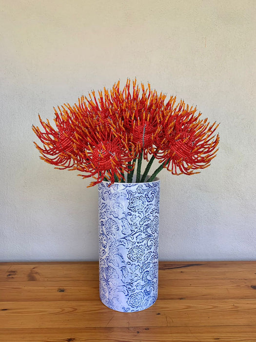 Beaded Pincushion Protea