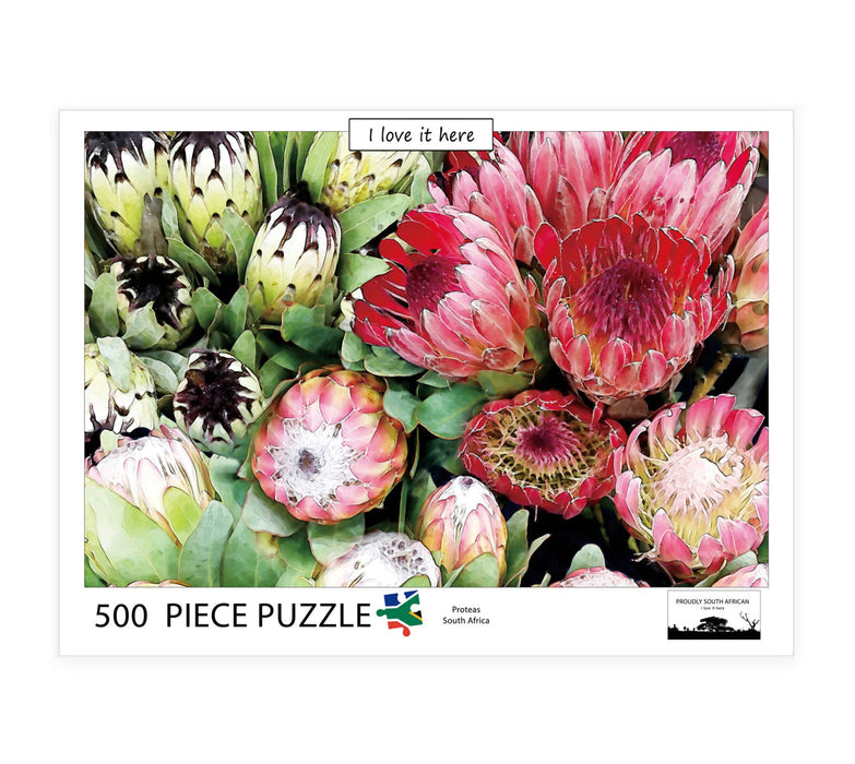 Jigsaw Puzzle Depicting Local South African Scenes