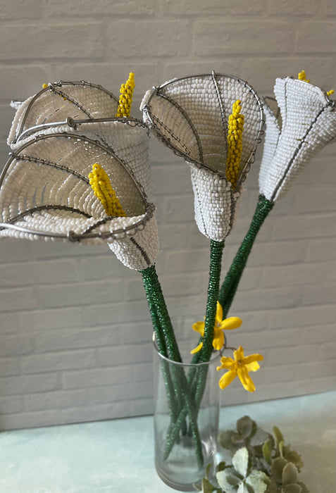 Beaded Lily Flowers