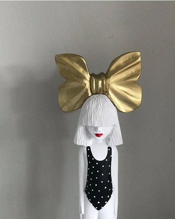 Sia Top Bow African Clonette Doll Figurine