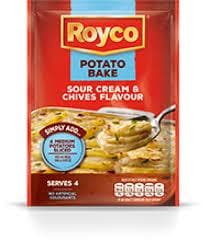 ROYCO Potato Bake Sour Cream & Chives (41 g) from South Africa - AubergineFoods.com 