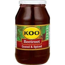 KOO Beetroot Grated, 780g — Aubergine Foods