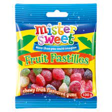 Mister Sweet Fruit Pastilles, 100g