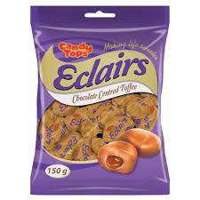 Candy Tops Chocolate Eclairs, 150g