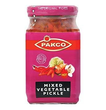 PAKCO Mixed Vegetable Pickle (350 g) from South Africa - AubergineFoods.com 