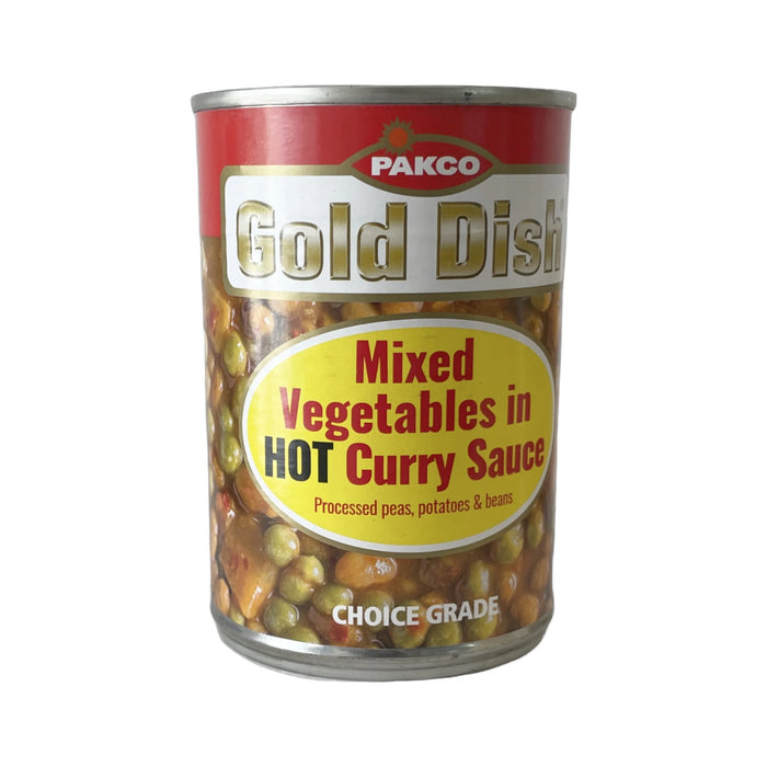 Gold Dish Mixed Vegetable in Hot Curry Sauce, 400g