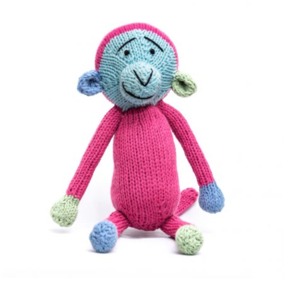 Shoko - Monkey Hand Knitted Soft Toy