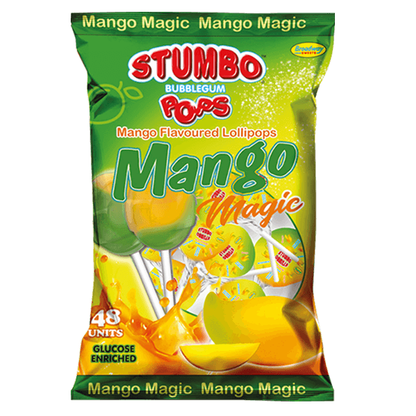 Stumbo Lollipop Mango, SINGLE PIECE