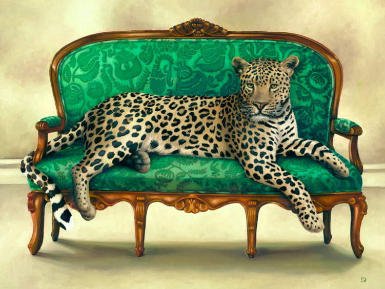 Wildlife At Leisure Signed Print